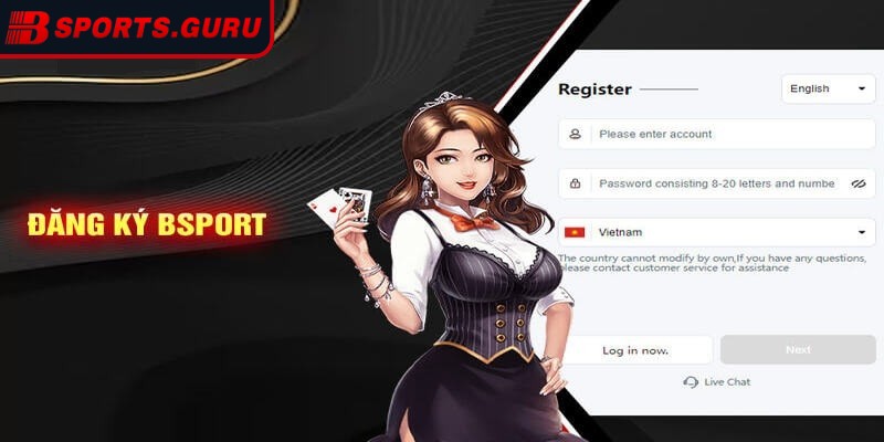 Yêu cầu cơ bản để thực hiện đăng ký Bsport